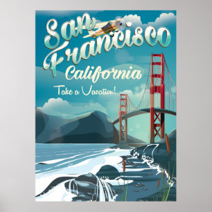 Urlaubsposter San Francisco Poster