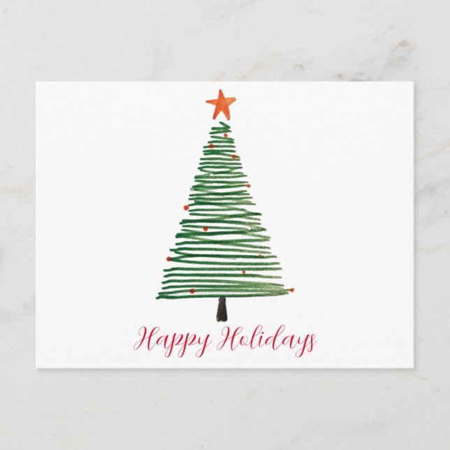 Urlaubspostkarte Feiertagspostkarte (Vorderseite)