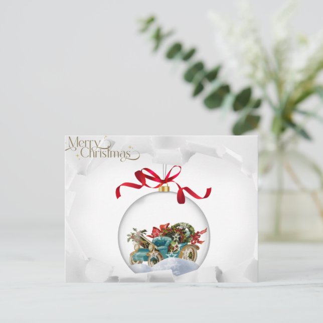 Urlaubspostkarte Feiertagspostkarte (Stehend Vorderseite)