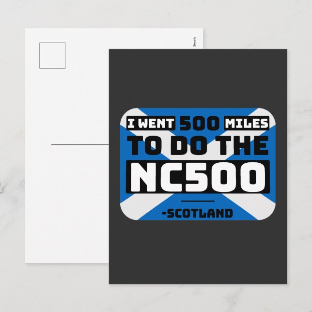 Urlaubspostkarte Feiertagspostkarte (Vorne/Hinten)