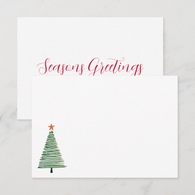 Urlaubspostkarte Mitteilungskarte (Vorne/Hinten)