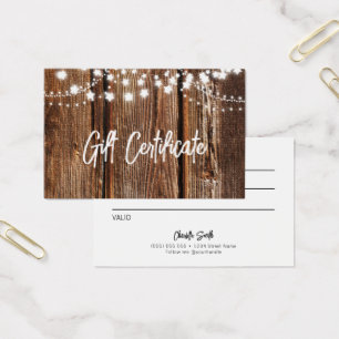 Urlaubsstift für Holz und String Lights