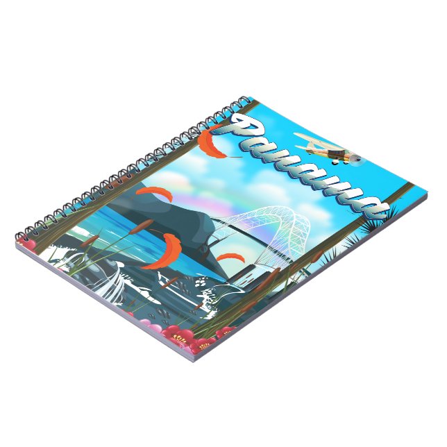 Urlaubstext Panama River Notizblock (Linke Seite)