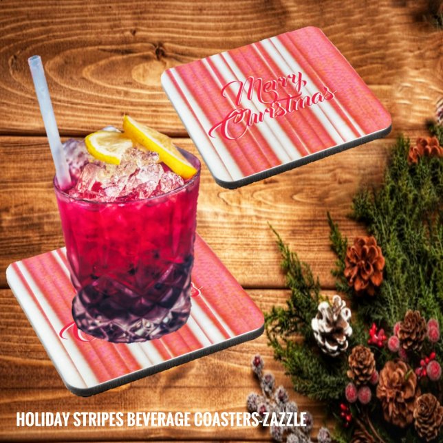 Urlaubstriche Getränkeuntersetzer (Von Creator hochgeladen)