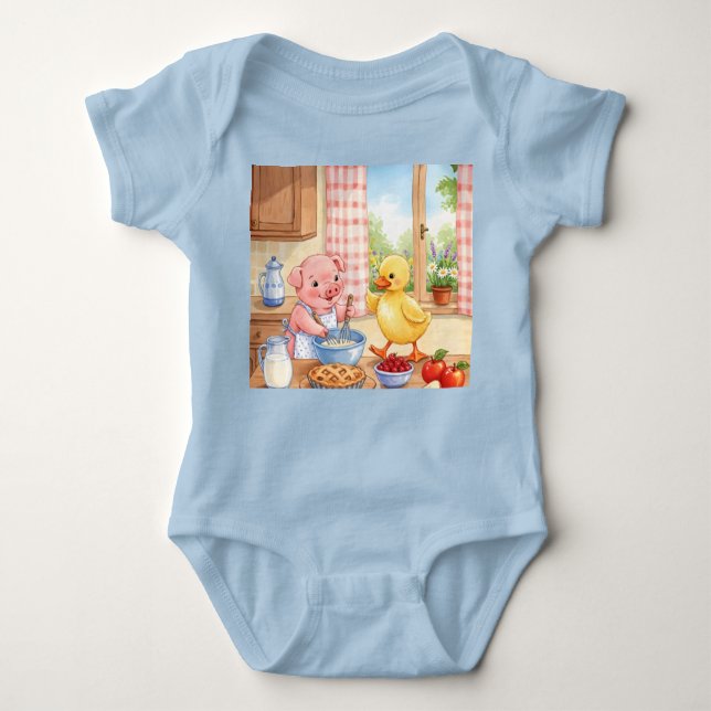 Urlaubsvorbereitungen Baby Strampler (Vorderseite)