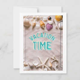 Urlaubszeit Feiertagskarte