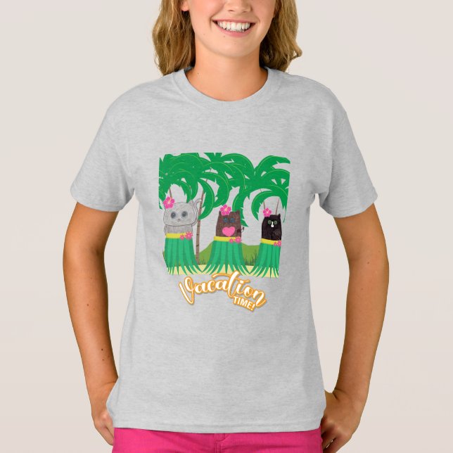 Urlaubszeit T-Shirt (Vorderseite)