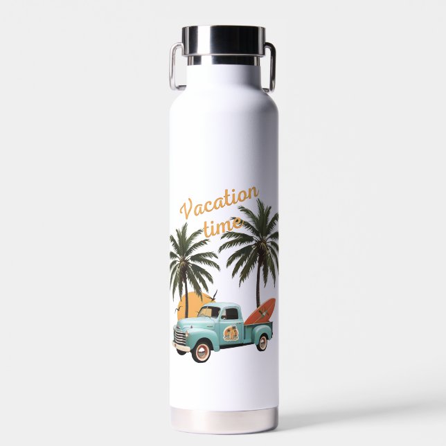 Urlaubszeit Trinkflasche (Vorne)