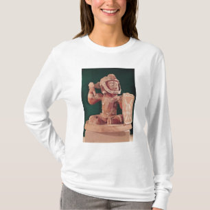 Urnedeckel mit einer Zahl eines Kriegers T-Shirt