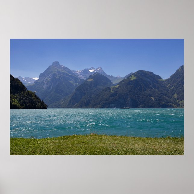 Urnersee Summer View, Schweiz Poster (Vorne)