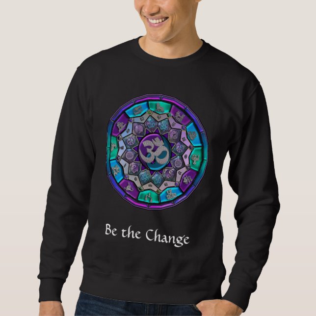 UROCK Unabhängigkeits-Mandala ~ BTC Sweatshirt (Vorderseite)