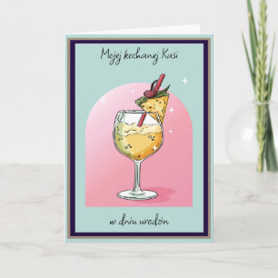 Urodziny - Carte d'anniversaire polonaise personna