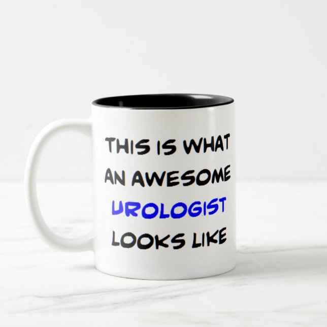 Urologe, phantastisch zweifarbige tasse (Links)
