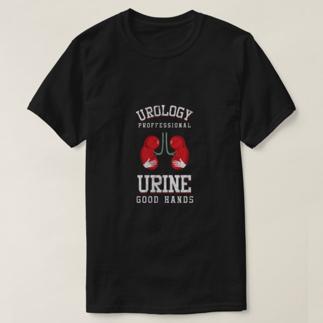 Urologe Urin Gute Hände Urologie Puns Urologie T-Shirt (Design vorne)