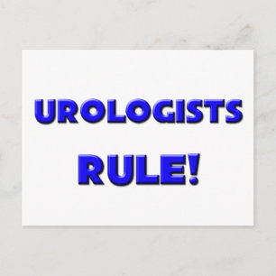 Urologen regieren! postkarte