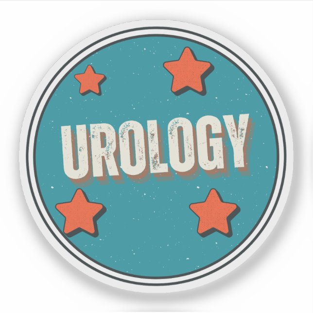 Urologie Aufkleber (Vorderseite)