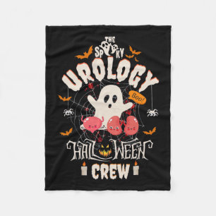 Urologie Halloween Crew Niedlich Ghost Nurse Stude Fleecedecke