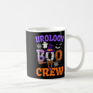 Urology Boo Crew Soky Ghost Funny Halloween Gruppe Kaffeetasse
