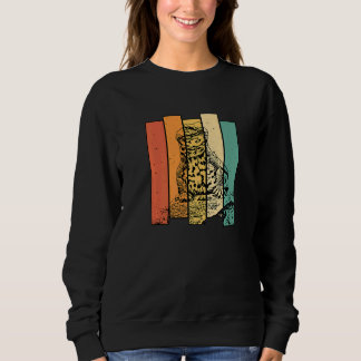 Uromastyx Agame  Colorful Retro Dabb Lizard Sweatshirt