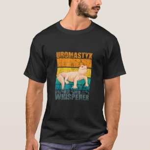 Uromastyx Flüsterer Retro Vintage Haustier Reptil T-Shirt