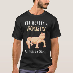Uromastyx menschliche Kostüme Reptile Lizard Wüste T-Shirt