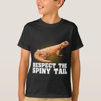 Uromastyx respektieren den spiny Schwanz Funny Pet T-Shirt