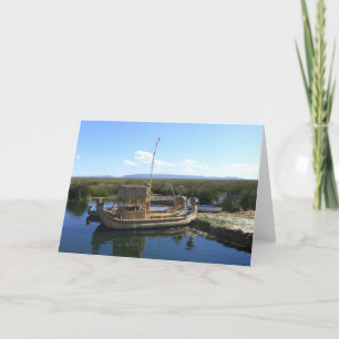 Uros-Inselboot Karte