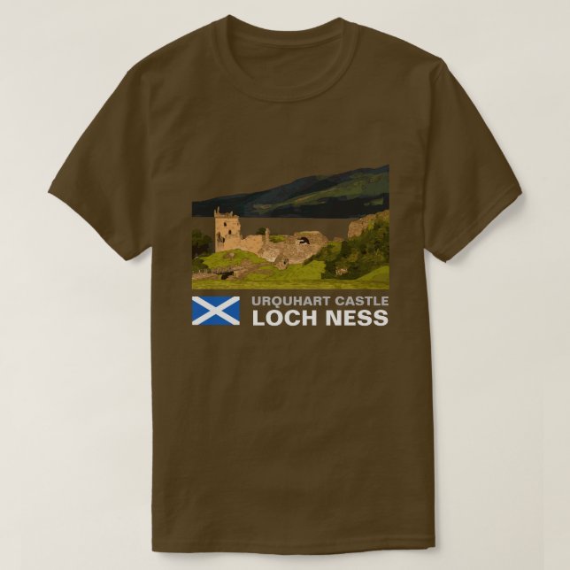 URQUHART CASTLE T-Shirt (Design vorne)