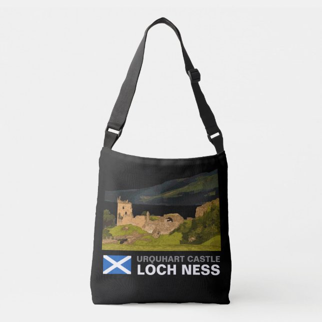 URQUHART CASTLE TRAGETASCHEN MIT LANGEN TRÄGERN (Vorderseite)