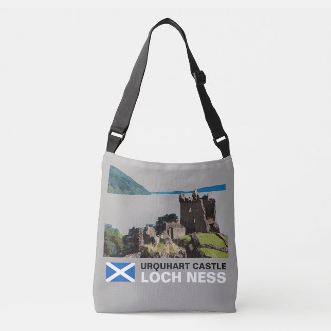 URQUHART CASTLE TRAGETASCHEN MIT LANGEN TRÄGERN (Vorderseite)
