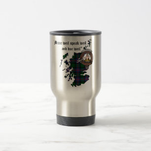 Urquhart Clan Badge Travel Mug