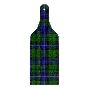 Urquhart tartan blue kariert schneidebrett