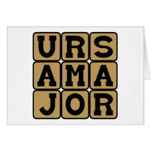 Ursa Major, größere Bärenkonstellation