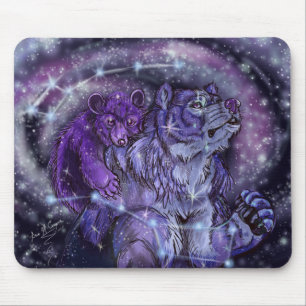 Ursa Mini- und Major-Star-Bären Mousepad