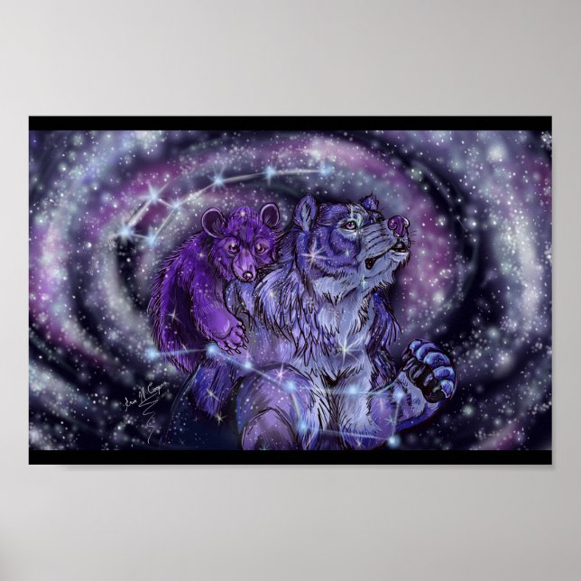 Ursa Minor und Major Poster (Vorne)