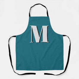 Urschrift | Monogram Modern Stilvoll Cool Schürze