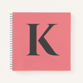 Urschrift | Monogram Modern Stylish Trendy Notizbuch