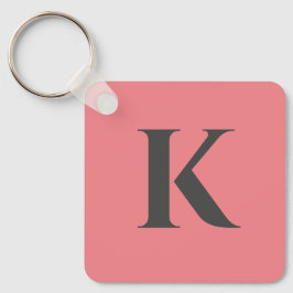Urschrift | Monogram Modern Stylish Trendy Schlüsselanhänger