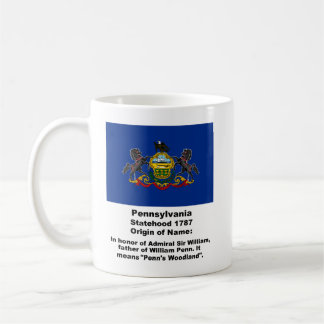 Ursprung der Bezeichnung der Pennsylvania Coffee T Kaffeetasse