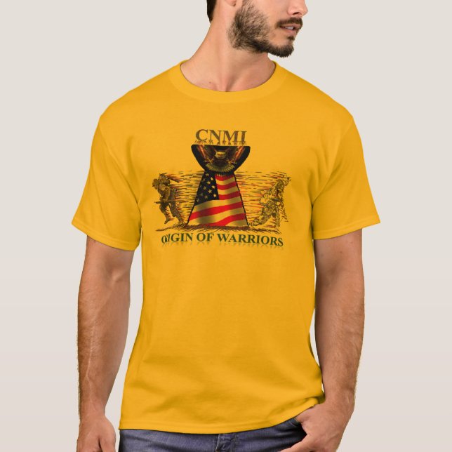 Ursprung der Krieger T-Shirt (Vorderseite)