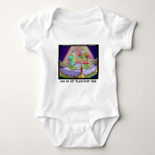 Ursprung von Black Eye Peas Lustige Box-T-Shirts/  Baby Strampler