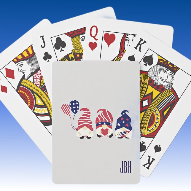 Ursprünge, 4. Juli Gnomes Deck der Spielkarten (Von Creator hochgeladen)