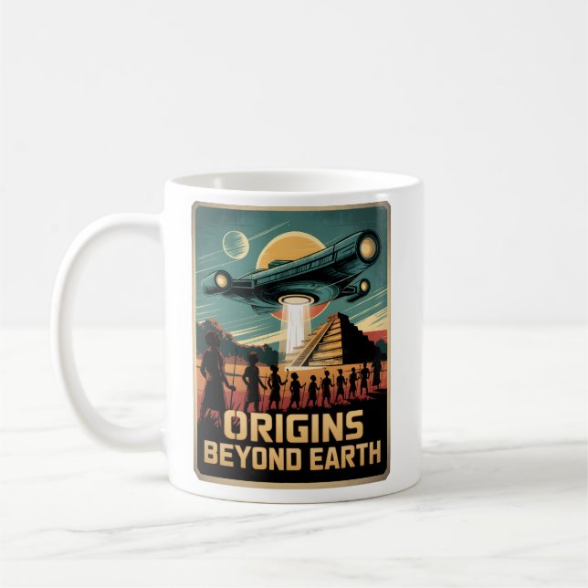 Ursprünge jenseits der Alien - Theorie Kaffeetasse (Links)