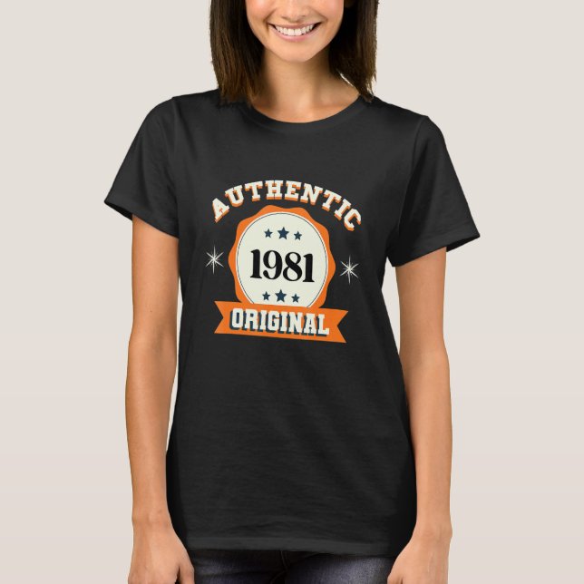 Ursprünglich 1981 T-Shirt (Vorderseite)