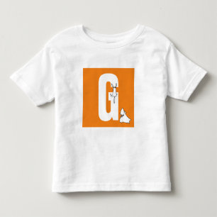 Ursprünglich mit/hängende Katze & freundlicher Hun Kleinkind T-shirt