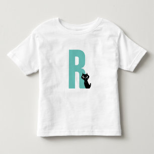 Ursprünglich mit schwarzer Katze Kleinkind T-shirt