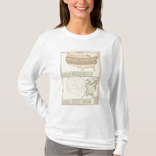 Ursprüngliche Bewilligungen von 1776 vereinbartem T-Shirt