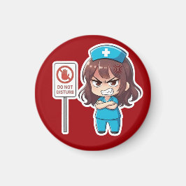 Ursprüngliche Chibi-Krankenschwester 2.0 - Fokus-M Magnet