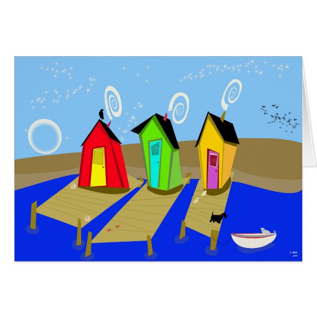 Ursprüngliche digitale Grafik "3-Stages " (Vorderseite (Horizontal))