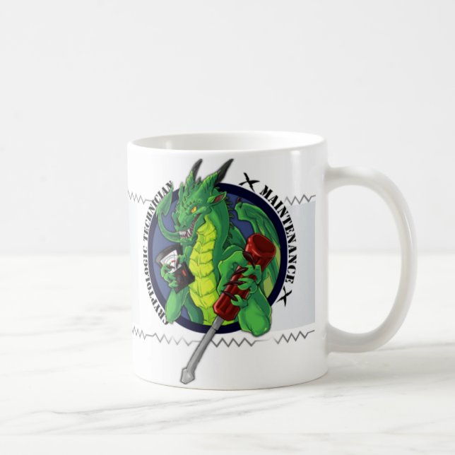 "Ursprüngliche" Entwurfs-Tasse (L. Hand) Kaffeetasse (Rechts)